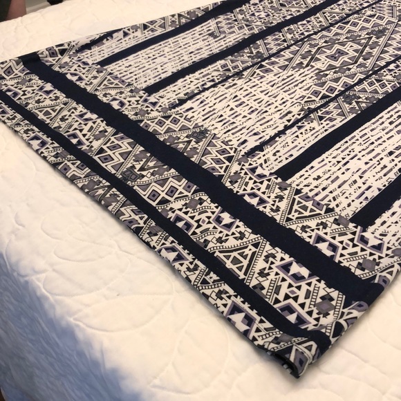 NWOT Navy, Gray & White Haani Dress - Picture 5 of 7